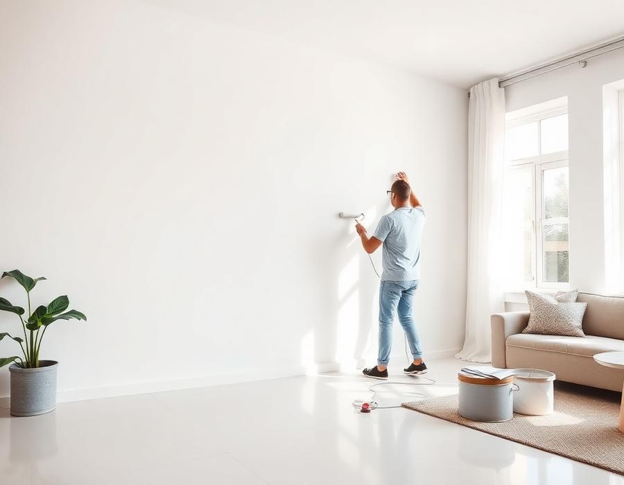 Pintura Residencial — Projeta Pinturas & Reformas em Taubaté